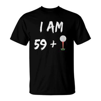 60Th Birthday Golf Golfer Gift Golf Ball Party T-Shirt | Mazezy