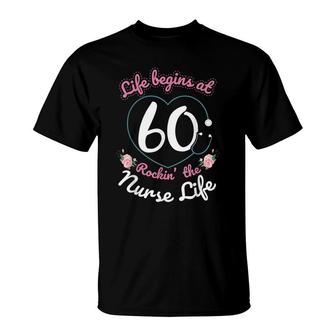 60Th Birthday Nurse Chapter 60 Year Old Fabulous Birthday T-Shirt - Seseable