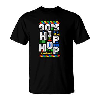 90s Hip Hop Vibes Retro T-Shirt | Mazezy