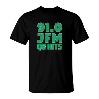 910 Jfm Qb Hits T-Shirt | Mazezy