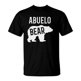 Abuelo Bear Gifts For Spanish Grandfather T-Shirt | Mazezy
