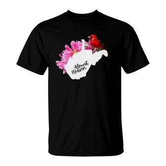 Almost Heaven West Virginia Cardinal Wv T-Shirt | Mazezy