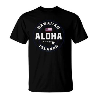 Aloha Hawaii From The Island - Hawaii Flag Aloha Hawaiian T-Shirt | Mazezy UK