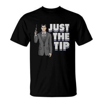 Archer Just The Tip V2 T-shirt - Thegiftio UK