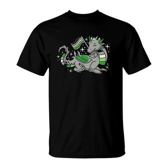 Aromantic Dragon Aromantic Pride T-Shirt | Mazezy