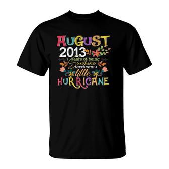 August Girls 2013 Funny 9Th Birthday 9 Years Old Birthday T-Shirt | Mazezy
