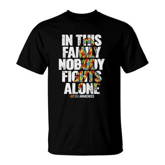 Autism Awareness Family Support Mom Autism Awareness T-Shirt | Mazezy