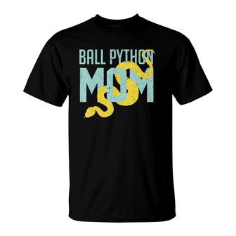 Ball Python Mom Snake Snake Owner Snake Lover Gift T-Shirt | Mazezy