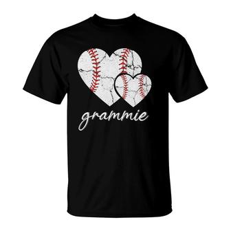 Baseball Grammie Mother's Day Baseball Gift T-Shirt | Mazezy