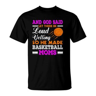 Basketball Mom Funny Basketball Moms Mother Gift T-Shirt