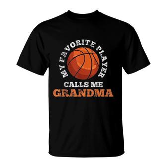 Basketball Player Grandma T-Shirt | Mazezy