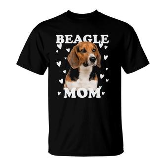 Beagle Mom Mummy Mama Mum Mommy Mother's Day Mother T-Shirt | Mazezy