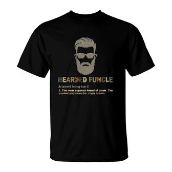 Bearded Funcle Uncle T-Shirt | Mazezy CA