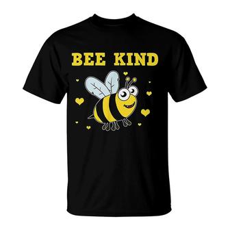 Bee Kind Cute Bumble Bee T-Shirt | Mazezy
