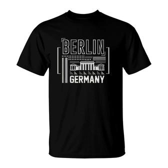 Berlin Germany Version German Patriot T-Shirt | Mazezy