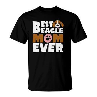 Best Beagle Mom Dog Lovers Gift T-Shirt | Mazezy