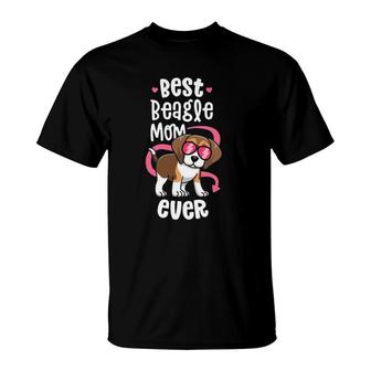 Best Beagle Mom S Women Love My Beagle Lover Gifts T-Shirt | Mazezy