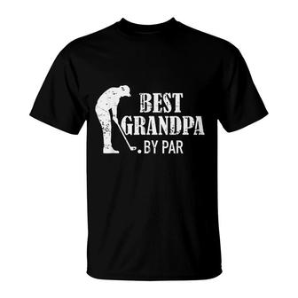 Best Grandpa By Par T-Shirt | Mazezy
