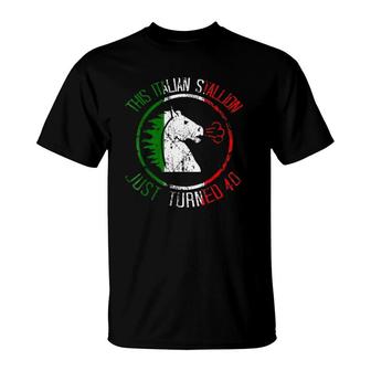 Best Italian Birthday - 40Th Birthday Gifts For Men T-Shirt | Mazezy