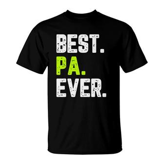 Best Pa Ever Cool Funny T-Shirt | Mazezy