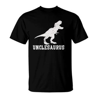 Best Uncle Dinosaur Unclesaurus Gifts For Father's Day T-Shirt | Mazezy CA
