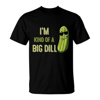 Big Deal Dill Pickle Funny T-Shirt | Mazezy