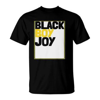 Black Boy Joy Cultural Pride And Love For Boys And Men T-Shirt | Mazezy