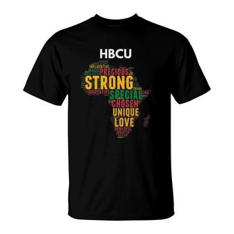 Black History Hbcu Melanin Afro Empowerment Pride T-Shirt | Mazezy