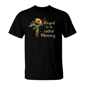 Blessed To Be Called Mommy Mother's Day Gift Christian Mom T-Shirt | Mazezy