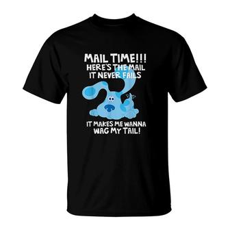 Blues Clues Mail Time Heres The Mail T-Shirt