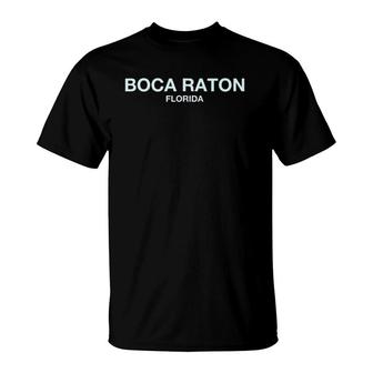 Boca Raton Florida Perfect For City Events Boca Raton T-Shirt | Mazezy