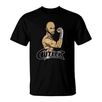 Brandon Cutler Flex Comic Art Style Pro Wrestling T-Shirt | Mazezy