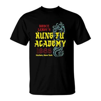 Bruce Leroy’S Kung Fu Academy 1985 Harlem New York T-Shirt | Mazezy