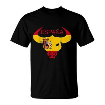 Bull Spain Cultural Funny Bullfighter T-Shirt | Mazezy