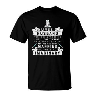 Busy Nurse Gifts We Are Still Married Funny Nurses Husband T-Shirt | Mazezy