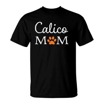 Calico Cat Mom For Fur Mamas T-Shirt | Mazezy DE