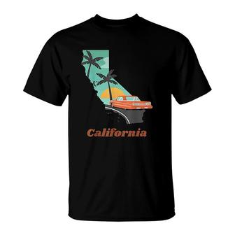 California Car T-Shirt | Mazezy