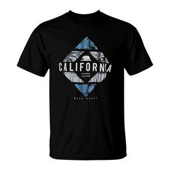 California La Ca West Coast Diamond T-shirt - Thegiftio UK