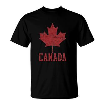 Canadian Maple Leaf Canada Pride T-Shirt | Mazezy