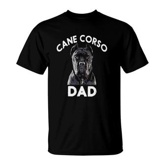 Cane Corso Dad Pet Lover Father's Day T-Shirt | Mazezy AU