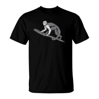 Capuchin Monkey Tree Love Monkeys Cute Pets T-Shirt | Mazezy