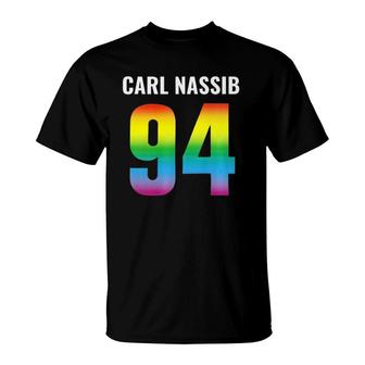 Carl Nassib- Supporting Lgbtq- Favorite Football Player T-Shirt | Mazezy