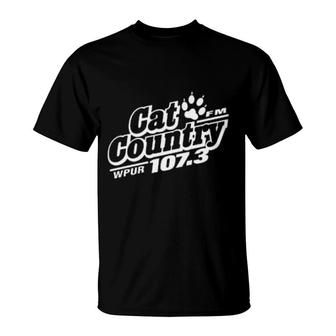 Cat Country 1073 In Wildwood T-Shirt | Mazezy