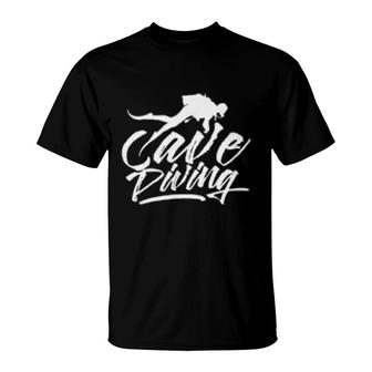 Cavediving Cave Diving Diver Caves Dive T-Shirt | Mazezy