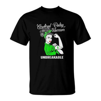Cerebral Palsy Warrior Unbreakable T-Shirt | Mazezy