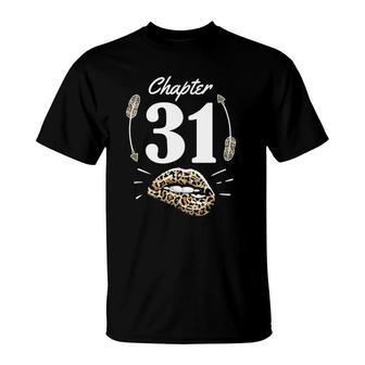 Chapter 31 31St Birthday Party Thirty One Years Old Gift T-Shirt | Mazezy UK