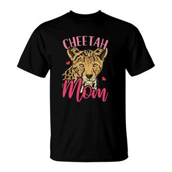 Cheetah Mom Mother's Day Cheetahs T-Shirt | Mazezy