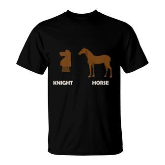 Chess It's Not A Horse Board Games T-Shirt | Mazezy