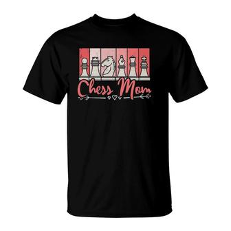 Chess Mom Chess Player Mother's Day Chess Women T-Shirt | Mazezy
