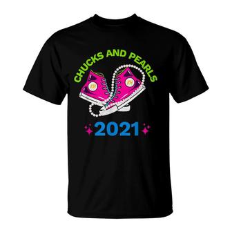 Chucks And Pearls 2021 Graphic T-Shirt | Mazezy